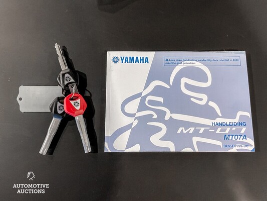 Yamaha MT07 Naked Tour 75 PS 2017, 58-MH-VT.