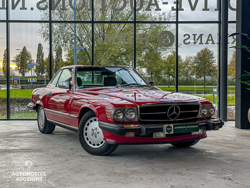 Mercedes-Benz 560SL Hardtop Cabriolet 230hp 1987 SL-Class, K-973-HK.