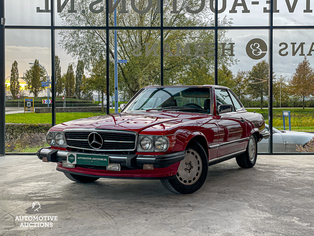 Mercedes-Benz 560SL Hardtop Cabriolet 230hp 1987 SL-Class, K-973-HK.