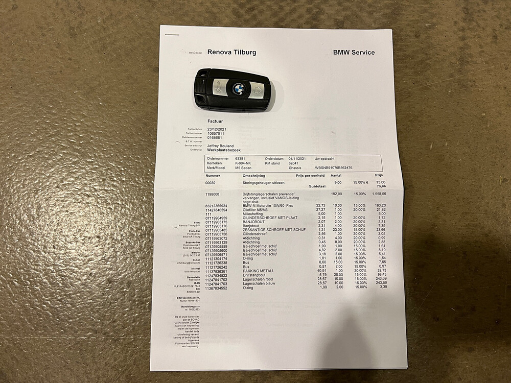 BMW M5 E60 5.0 V10 508PS 2005 5er Serie, K-994-NK.