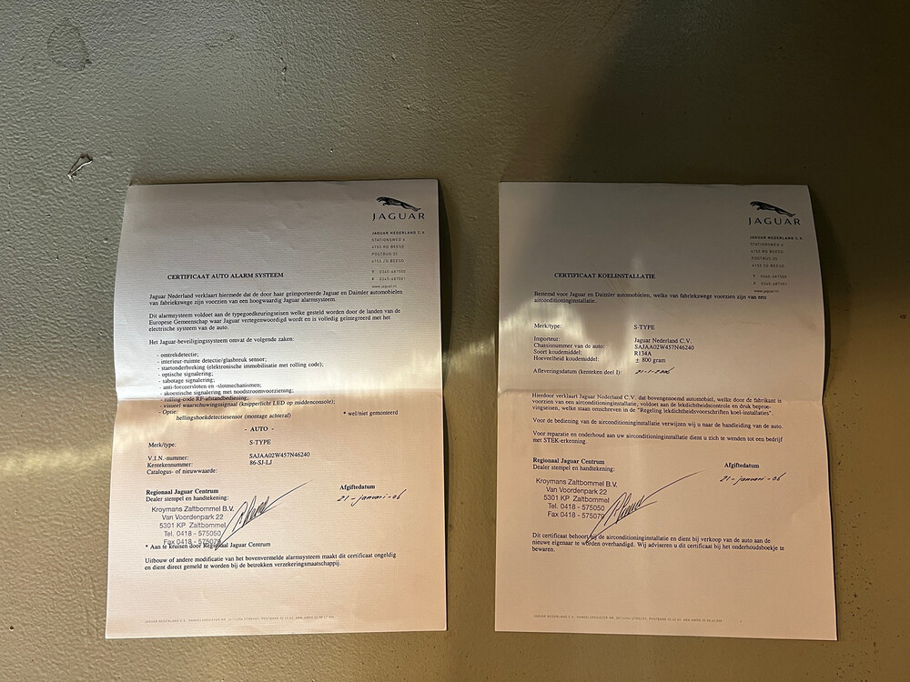 Jaguar S-Typ 2.7D V6 Sport 207PS 2006 -Org. NL-, 86-SJ-LJ.