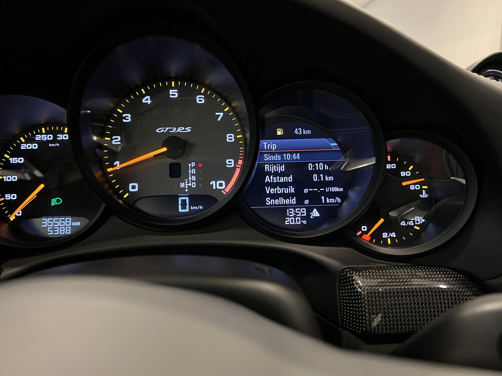 Porsche 911 GT3 RS 4.0 SportChrono 500pk 2017, R-620-LH