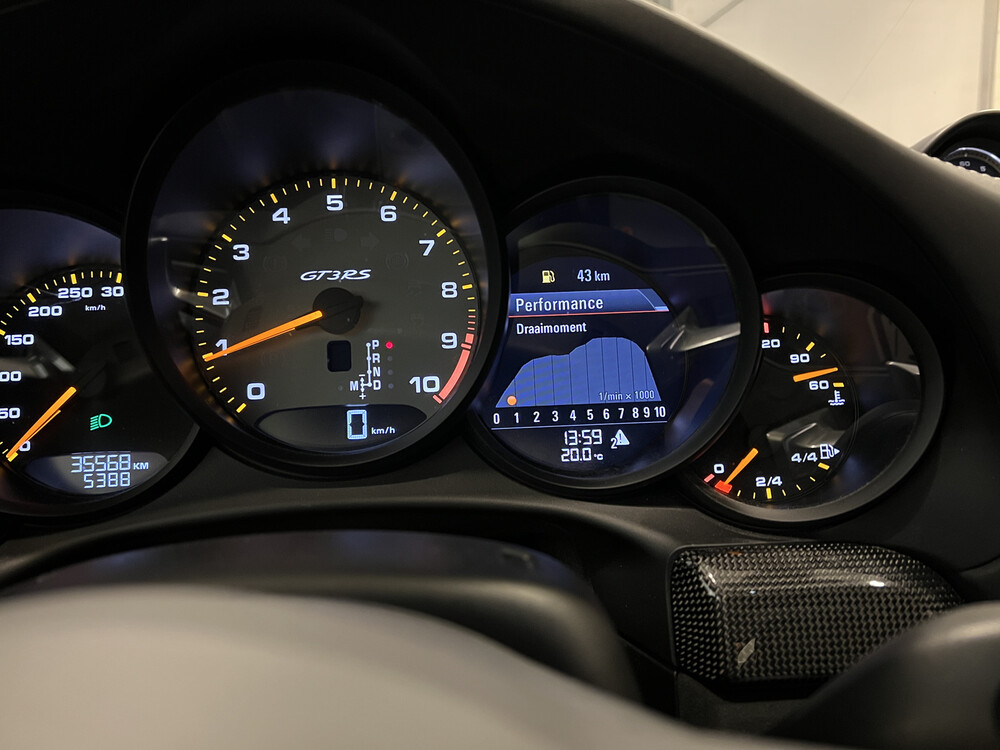 Porsche 911 GT3 RS 4.0 SportChrono 500pk 2017, R-620-LH