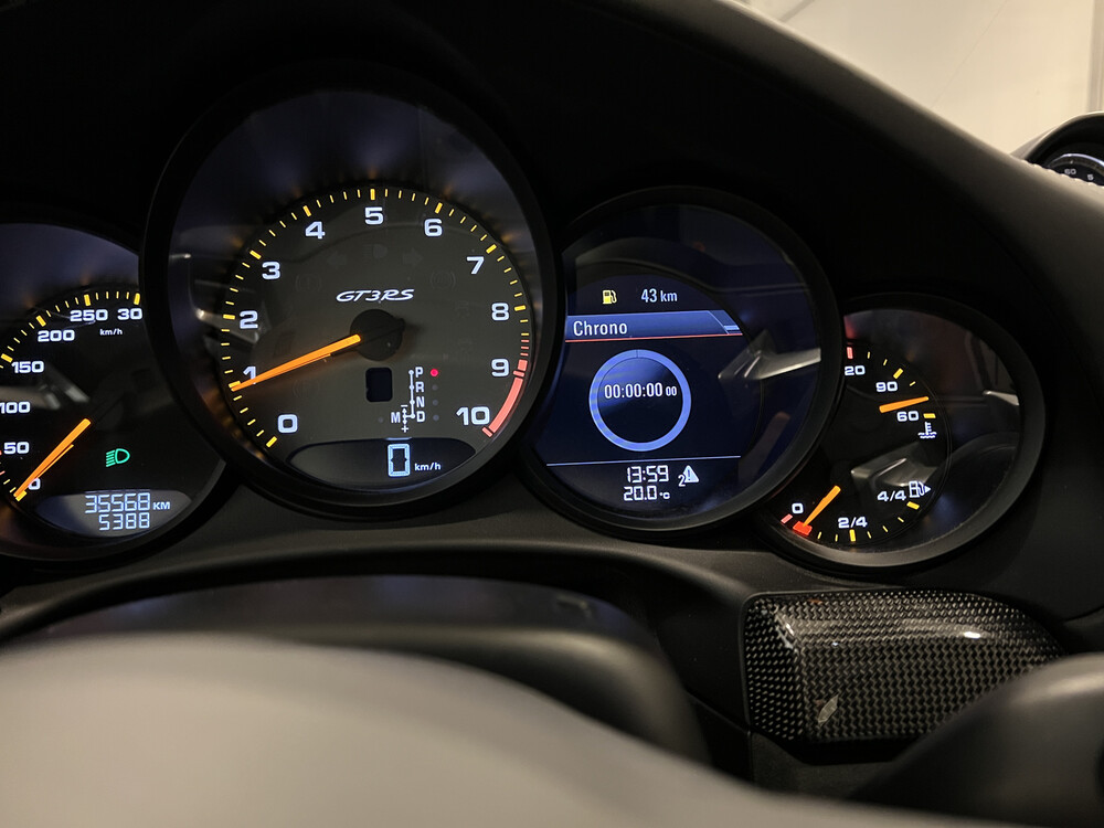 Porsche 911 GT3 RS 4.0 SportChrono 500pk 2017, R-620-LH