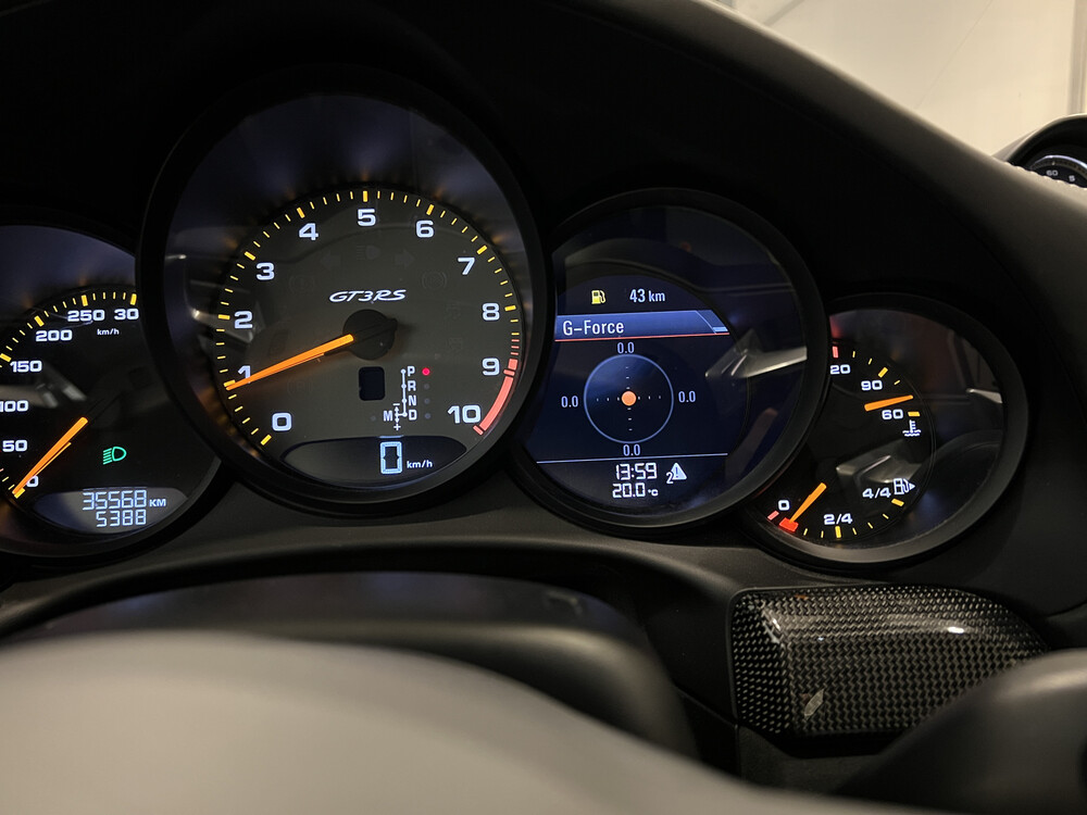 Porsche 911 GT3 RS 4.0 SportChrono 500pk 2017, R-620-LH