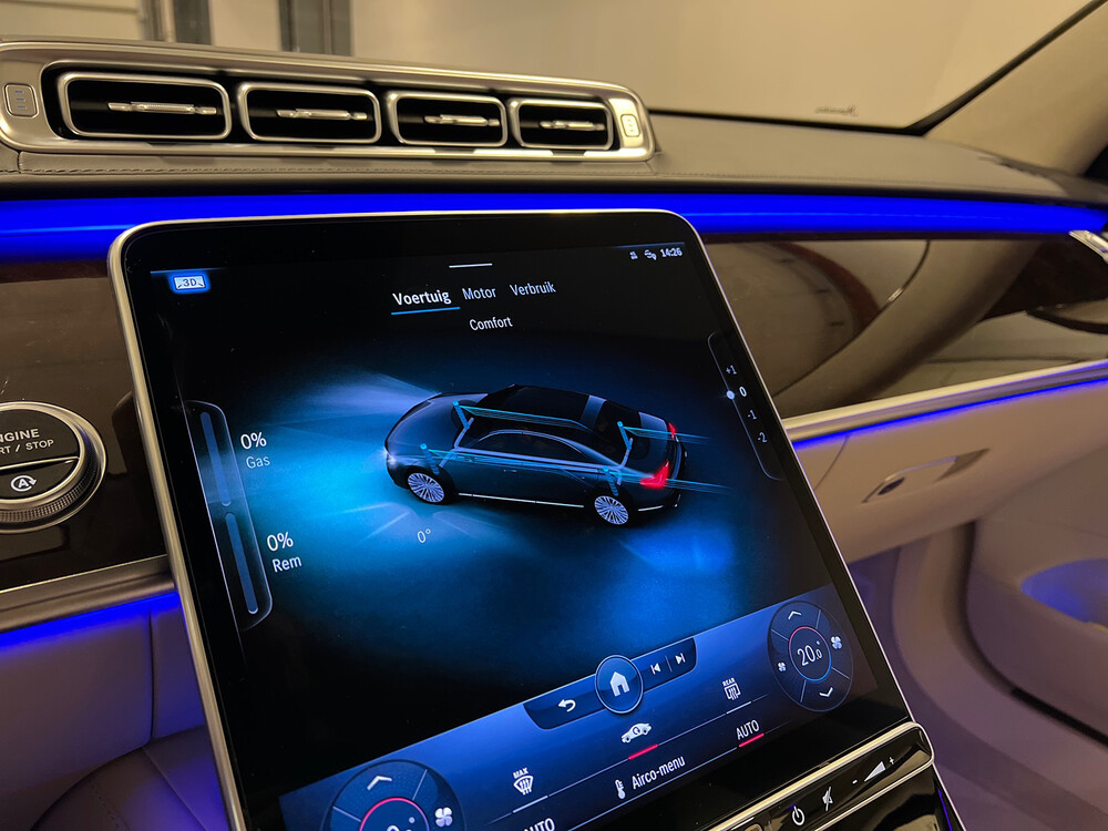 Mercedes-Benz S450 Hybrid Long AMG Line 4Matic 367hp 2021 -Org. NL- Manufacturer's Warranty, L-922-GR