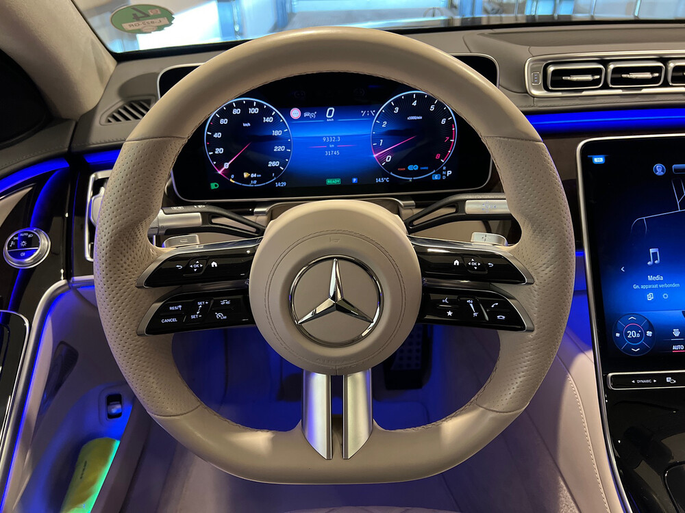 Mercedes-Benz S450 Hybrid Long AMG Line 4Matic 367hp 2021 -Org. NL- Manufacturer's Warranty, L-922-GR