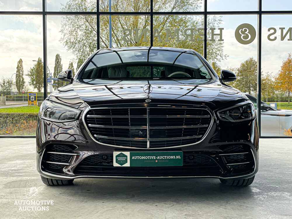 Mercedes-Benz S450 Hybrid Long AMG Line 4Matic 367hp 2021 -Org. NL- Manufacturer's Warranty, L-922-GR