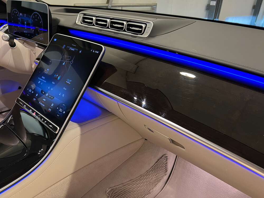 Mercedes-Benz S450 Hybrid Long AMG Line 4Matic 367hp 2021 -Org. NL- Manufacturer's Warranty, L-922-GR