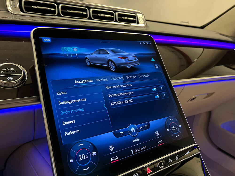 Mercedes-Benz S450 Hybrid Long AMG Line 4Matic 367hp 2021 -Org. NL- Manufacturer's Warranty, L-922-GR