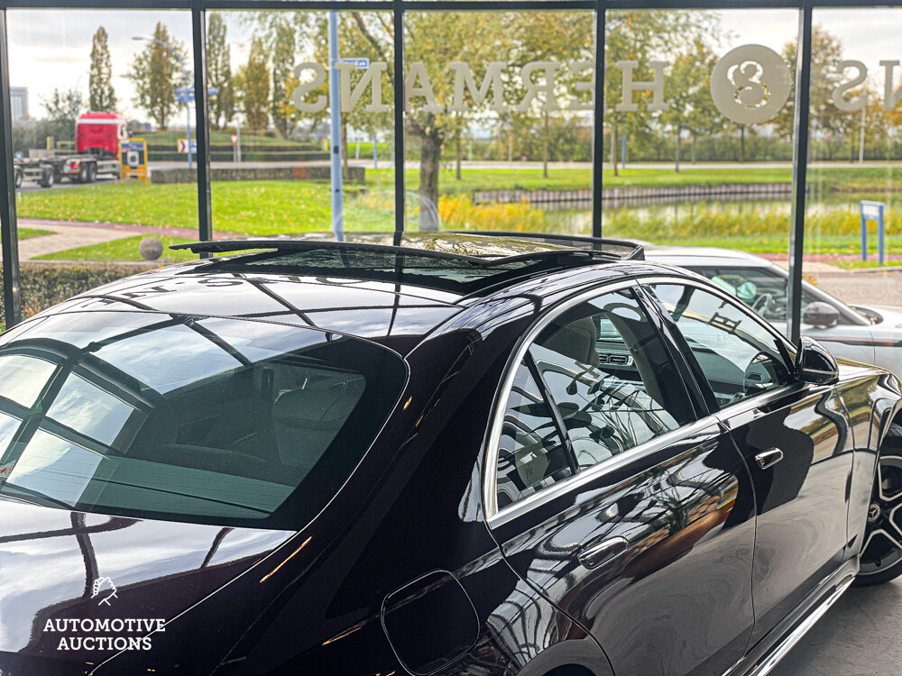 Mercedes-Benz S450 Hybrid Long AMG Line 4Matic 367hp 2021 -Org. NL- Manufacturer's Warranty, L-922-GR