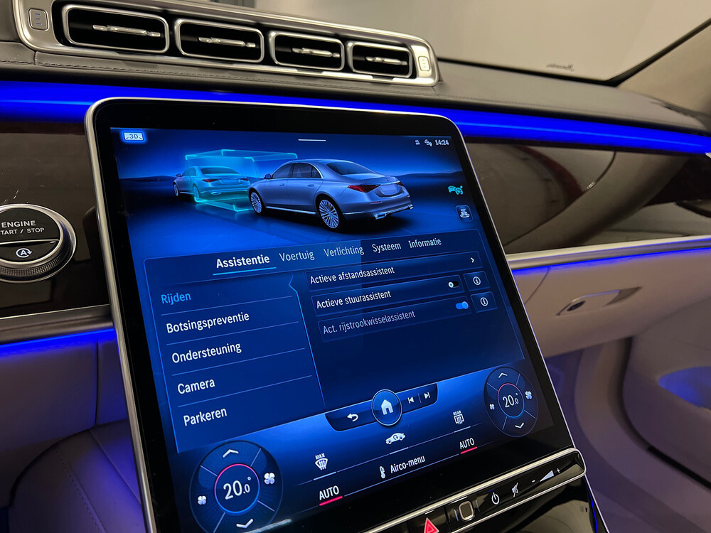 Mercedes-Benz S450 Hybrid Long AMG Line 4Matic 367hp 2021 -Org. NL- Manufacturer's Warranty, L-922-GR