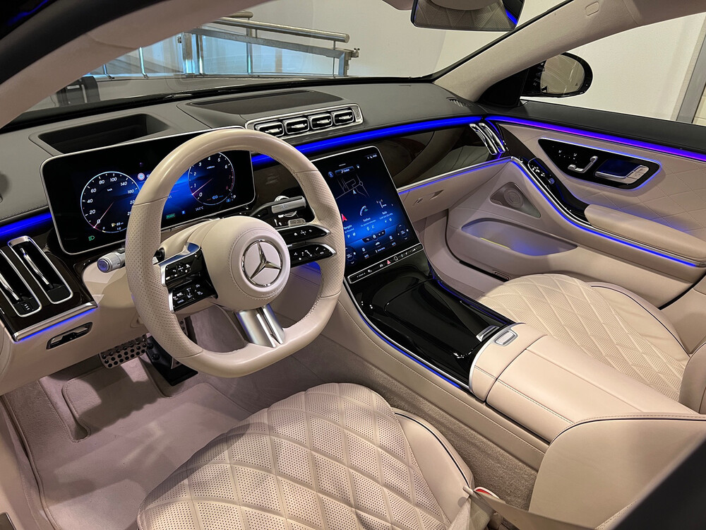 Mercedes-Benz S450 Hybrid Long AMG Line 4Matic 367hp 2021 -Org. NL- Manufacturer's Warranty, L-922-GR