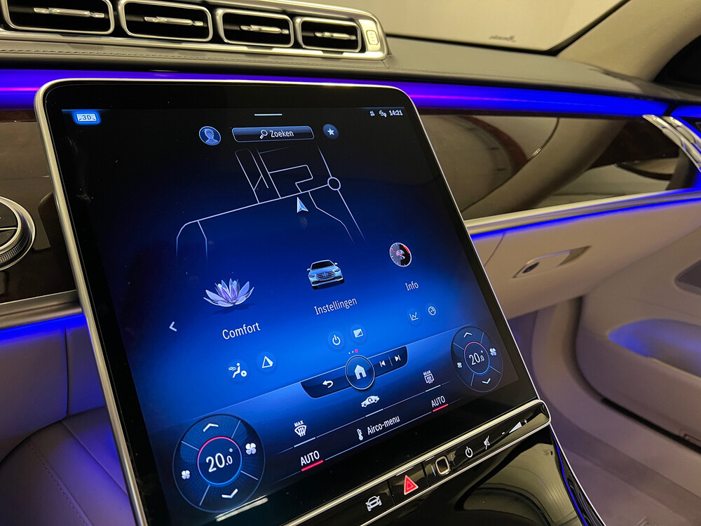 Mercedes-Benz S450 Hybrid Long AMG Line 4Matic 367hp 2021 -Org. NL- Manufacturer's Warranty, L-922-GR