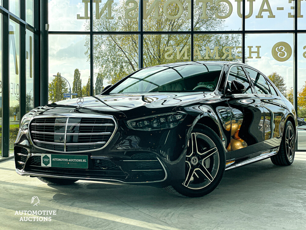Mercedes-Benz S450 Hybrid Long AMG Line 4Matic 367hp 2021 -Org. NL- Manufacturer's Warranty, L-922-GR