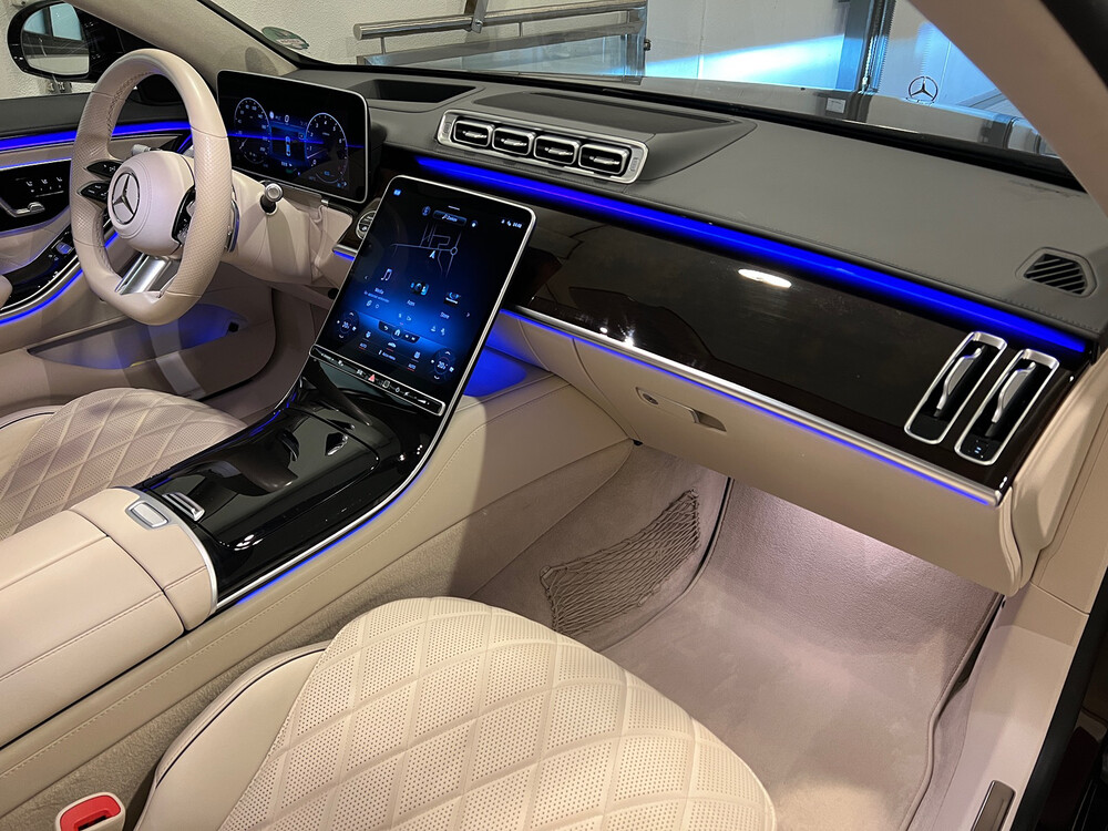 Mercedes-Benz S450 Hybrid Long AMG Line 4Matic 367hp 2021 -Org. NL- Manufacturer's Warranty, L-922-GR