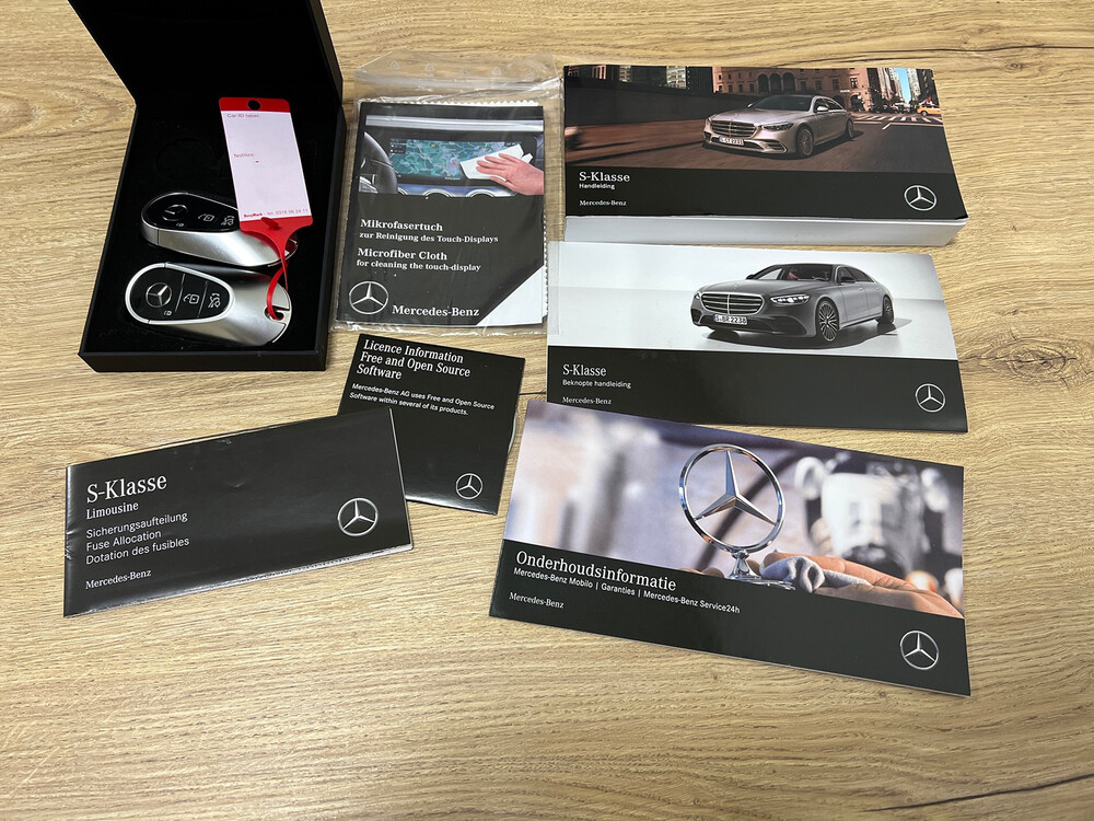 Mercedes-Benz S450 Hybrid Long AMG Line 4Matic 367hp 2021 -Org. NL- Manufacturer's Warranty, L-922-GR