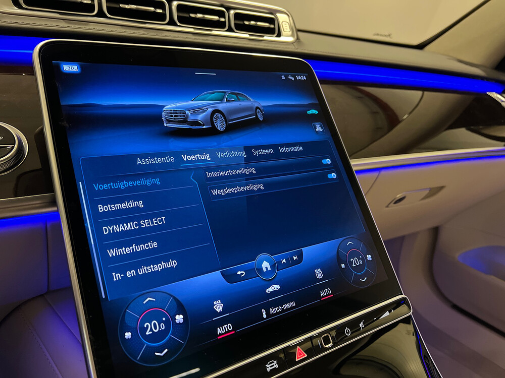 Mercedes-Benz S450 Hybrid Long AMG Line 4Matic 367hp 2021 -Org. NL- Manufacturer's Warranty, L-922-GR