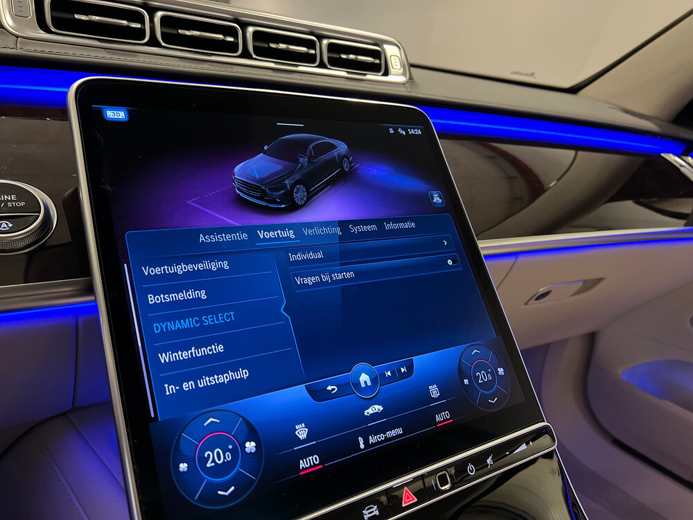 Mercedes-Benz S450 Hybrid Long AMG Line 4Matic 367hp 2021 -Org. NL- Manufacturer's Warranty, L-922-GR