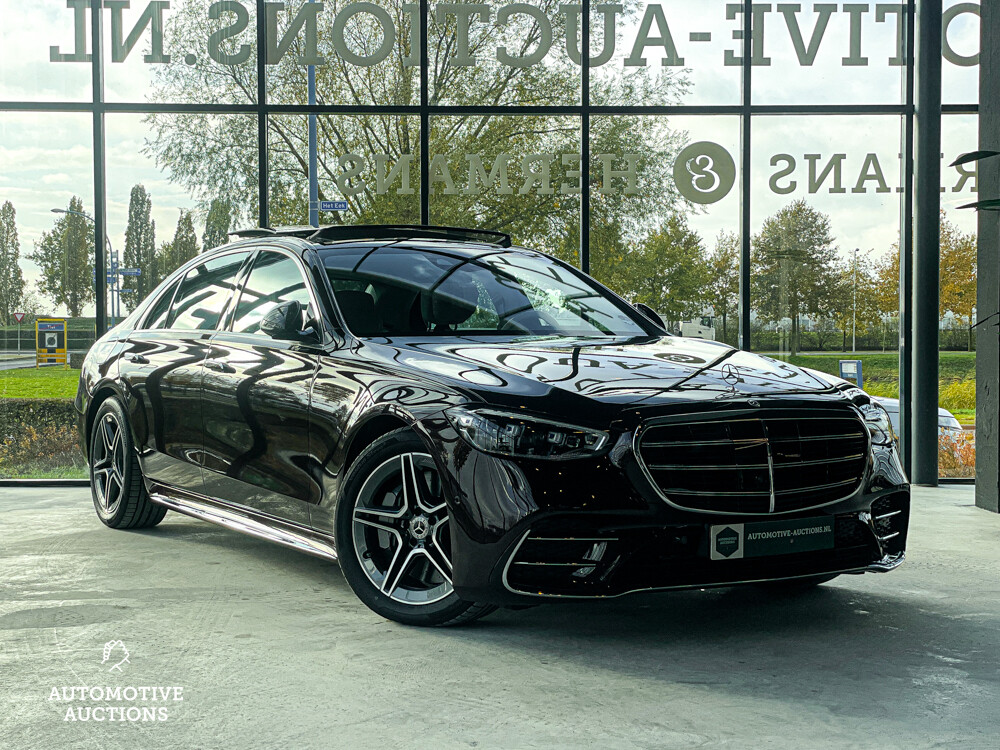 Mercedes-Benz S450 Hybrid Long AMG Line 4Matic 367hp 2021 -Org. NL- Manufacturer's Warranty, L-922-GR