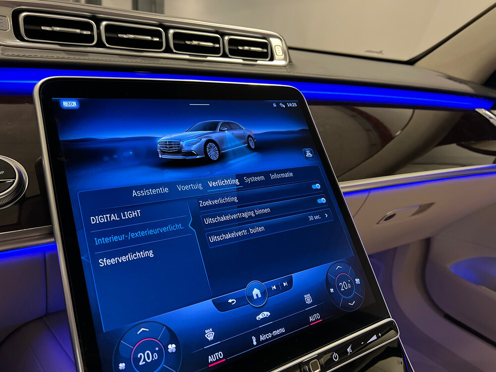 Mercedes-Benz S450 Hybrid Long AMG Line 4Matic 367hp 2021 -Org. NL- Manufacturer's Warranty, L-922-GR