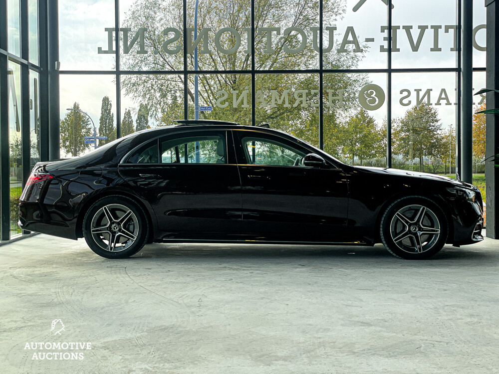 Mercedes-Benz S450 Hybrid Long AMG Line 4Matic 367hp 2021 -Org. NL- Manufacturer's Warranty, L-922-GR