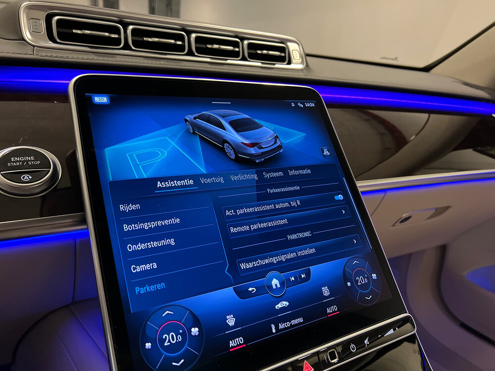 Mercedes-Benz S450 Hybrid Long AMG Line 4Matic 367hp 2021 -Org. NL- Manufacturer's Warranty, L-922-GR