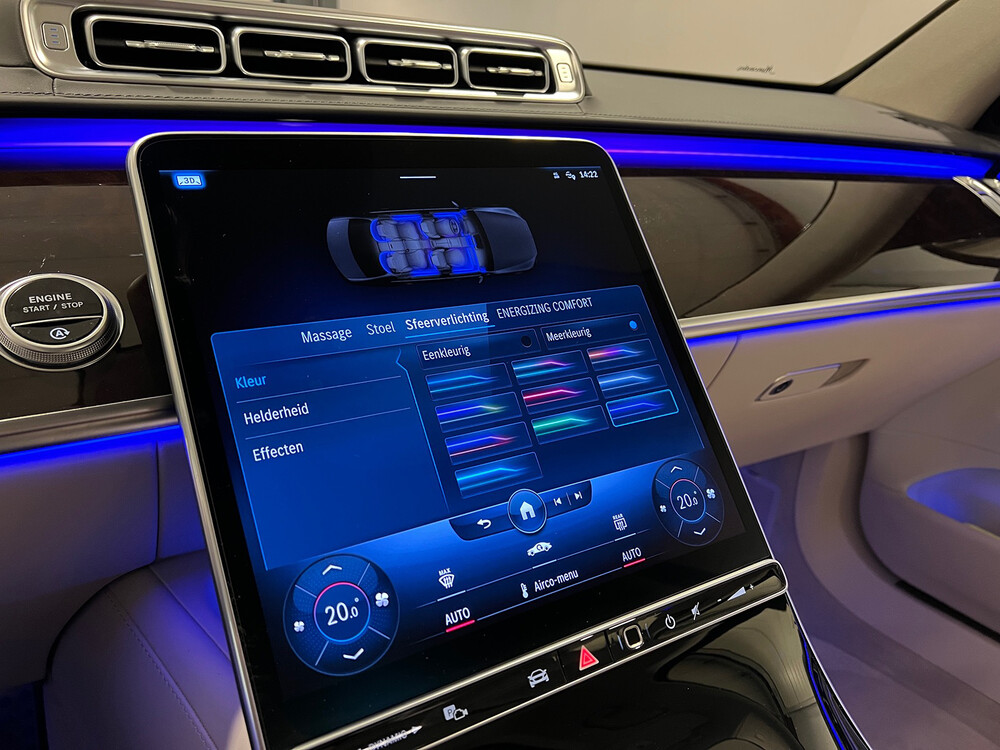 Mercedes-Benz S450 Hybrid Long AMG Line 4Matic 367hp 2021 -Org. NL- Manufacturer's Warranty, L-922-GR