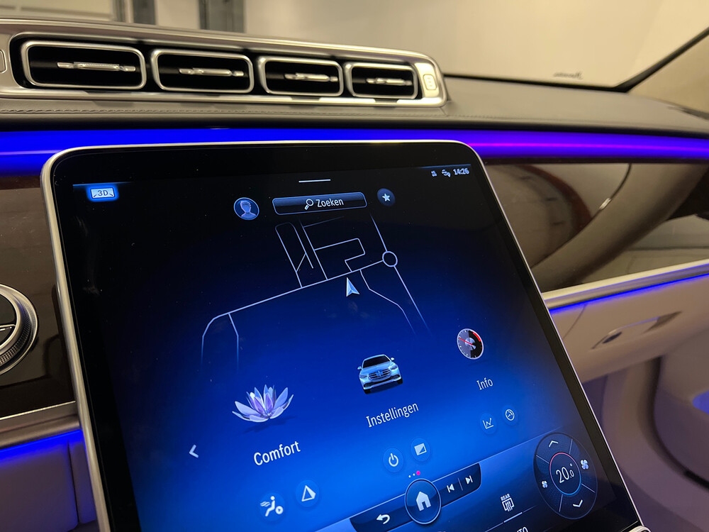 Mercedes-Benz S450 Hybrid Long AMG Line 4Matic 367hp 2021 -Org. NL- Manufacturer's Warranty, L-922-GR