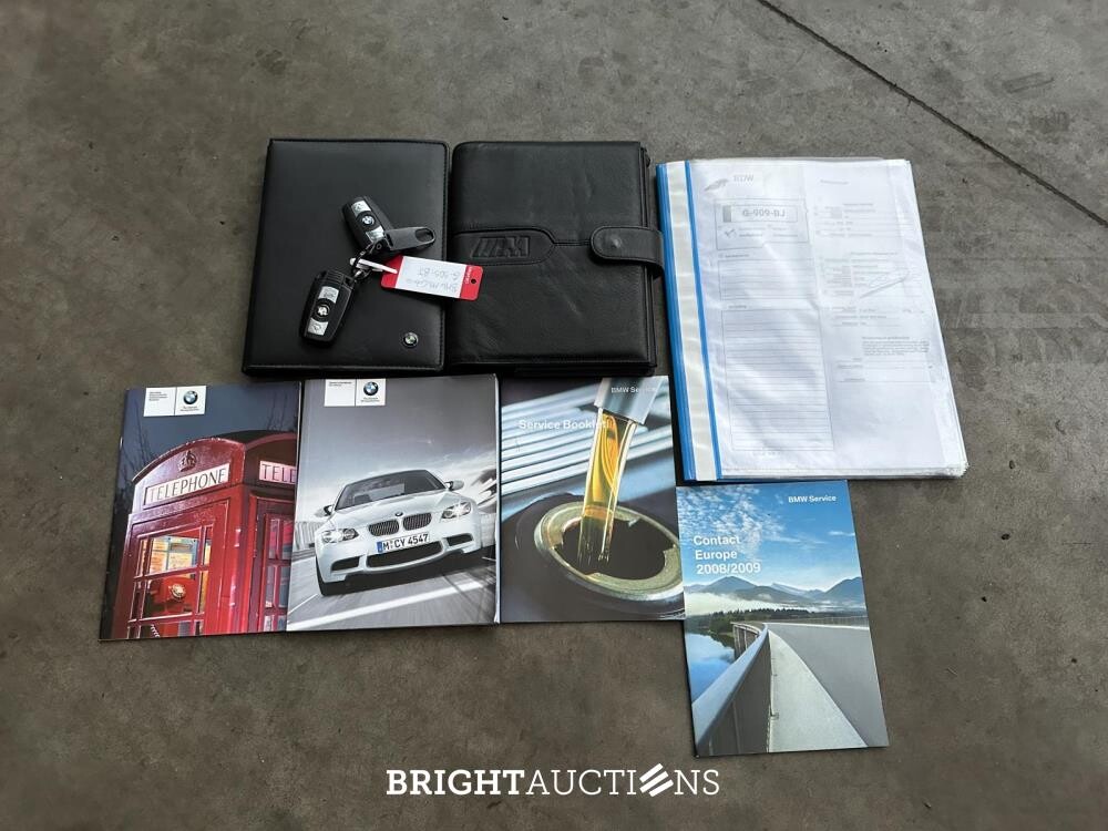 BMW M3 Cabriolet M DCT 420pk 2008 E93 3-Serie, G-909-BJ