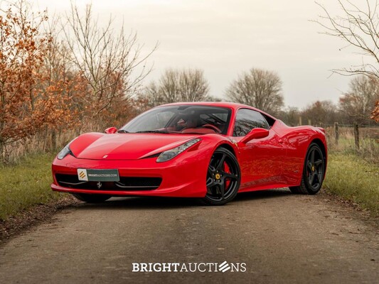 Ferrari 458 4.5 V8 Italia 578pk 2010, JHZ-39-P
