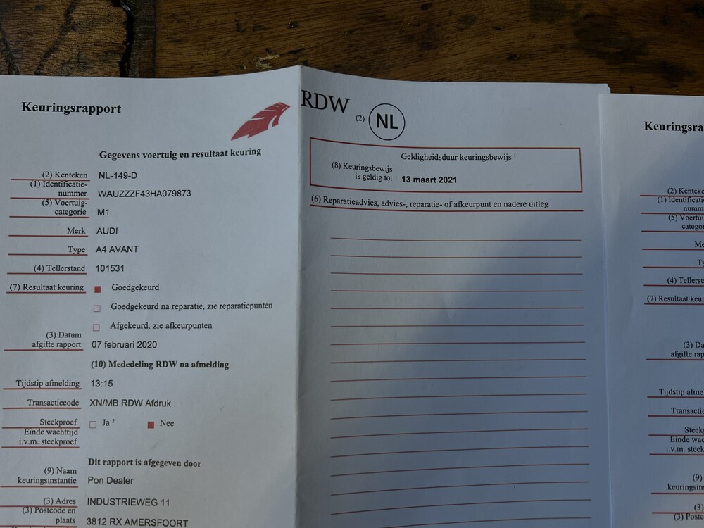 Audi A4 Avant 2.0 TDI S-Line 150pk 2017 -Org. NL-, NL-149-D 