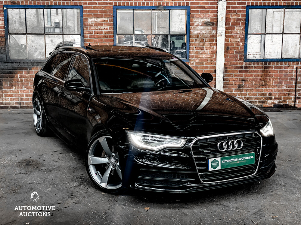 Audi A6 Avant 3.0 V6 TDI Quattro S-Line Sport Edition 204pk 2014, N-433-HK