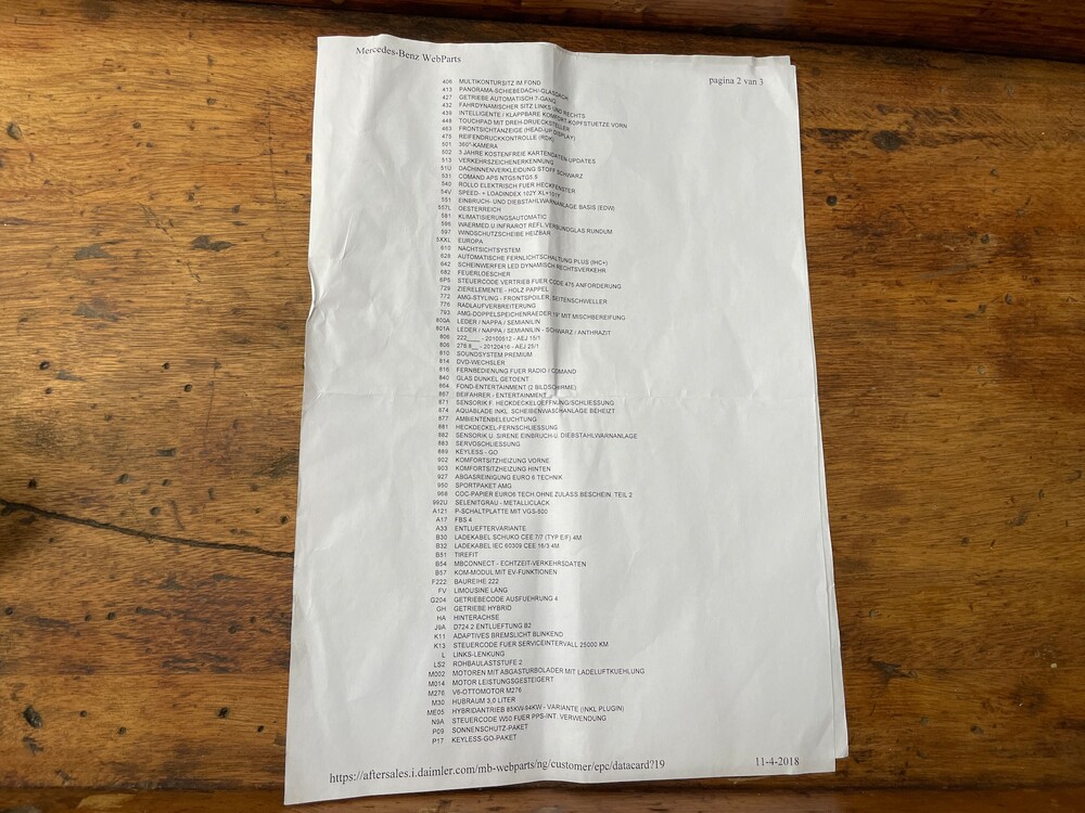 Mercedes-Benz S500 Lang Plug-In Hybrid Prestige Plus 2015 S-Klasse -Org. NL-, HR-522-J