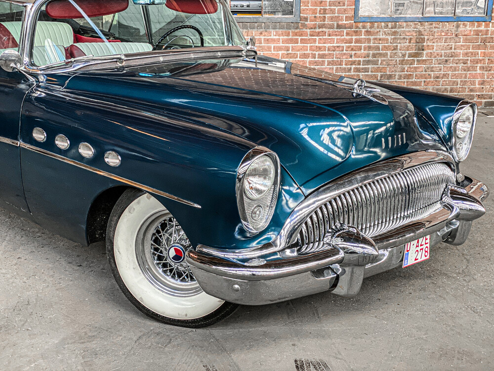 Buick Roadmaster Convertible 76C V8 Convertible 1954.