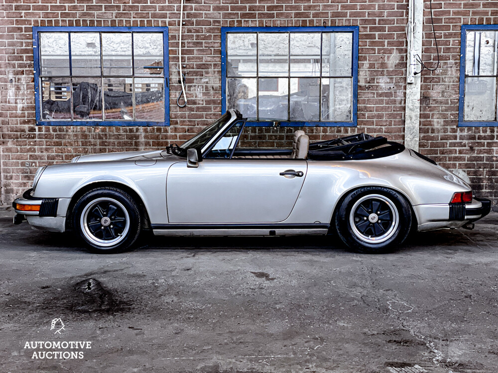 Porsche 911 SC 3.0 Convertible 204hp 1983.