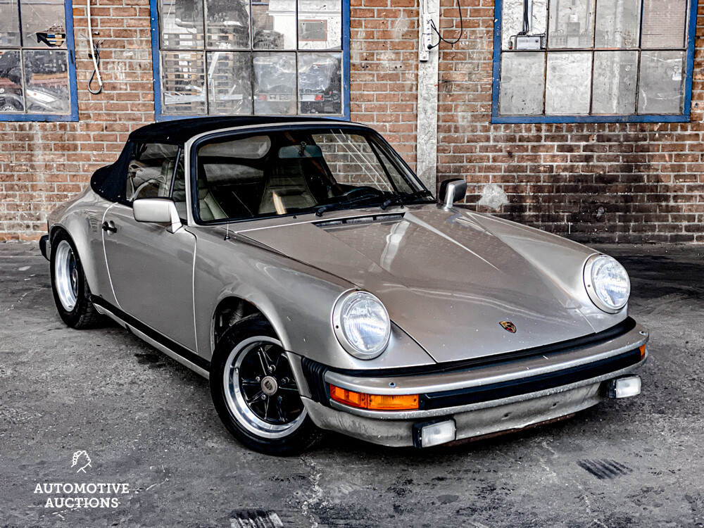 Porsche 911 SC 3.0 Convertible 204hp 1983.