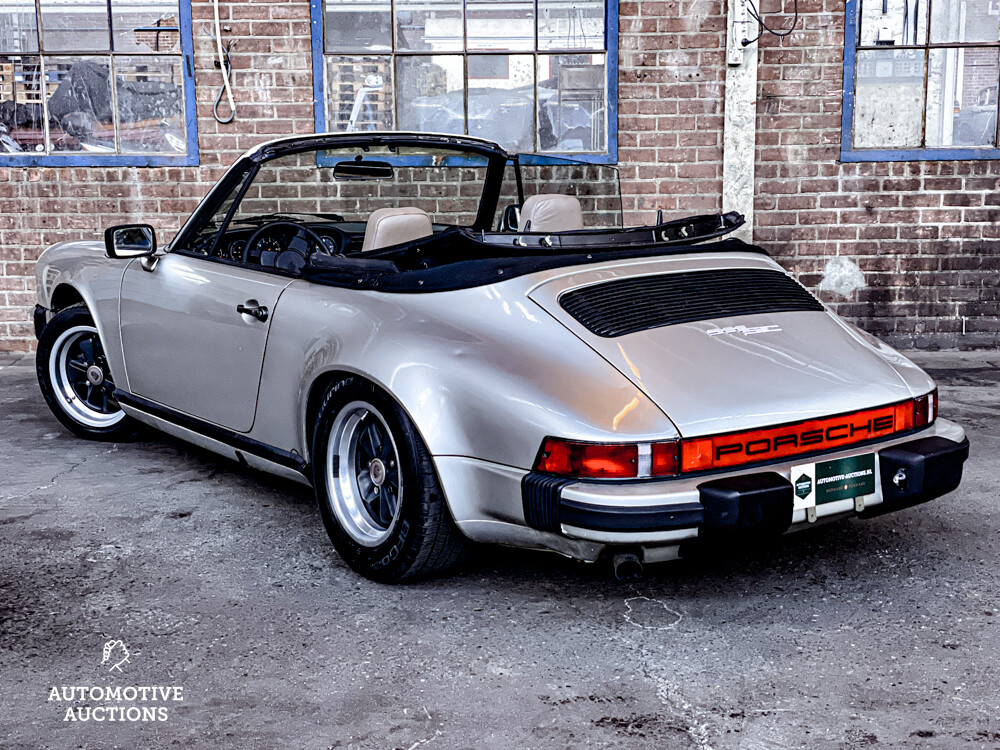 Porsche 911 SC 3.0 Convertible 204hp 1983.