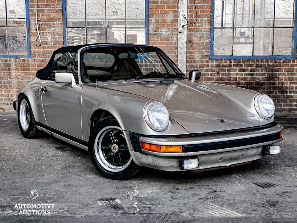 Porsche 911 SC 3.0 Convertible 204hp 1983.