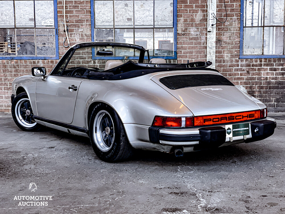 Porsche 911 SC 3.0 Convertible 204hp 1983.