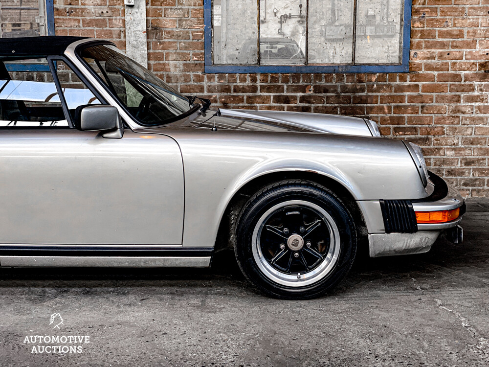 Porsche 911 SC 3.0 Convertible 204hp 1983.