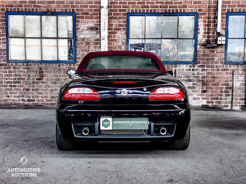 MG TF Cabriolet 80th Anniversary Edition 1/1600 136hp 2004 -Org. EN- NEW.