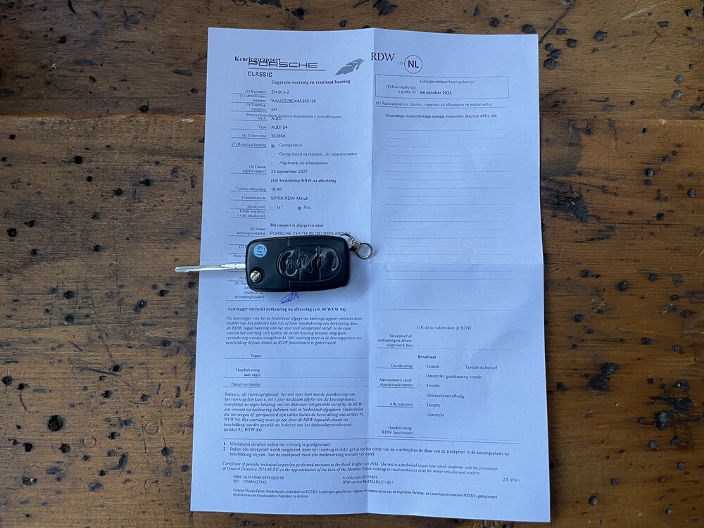 Audi S4 Avant 4.2 V8 QUATTRO 344hp 2004, ZH-913-Z.