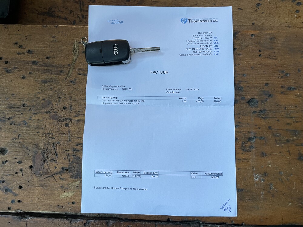 Audi S4 Avant 4.2 V8 QUATTRO 344hp 2004, ZH-913-Z.