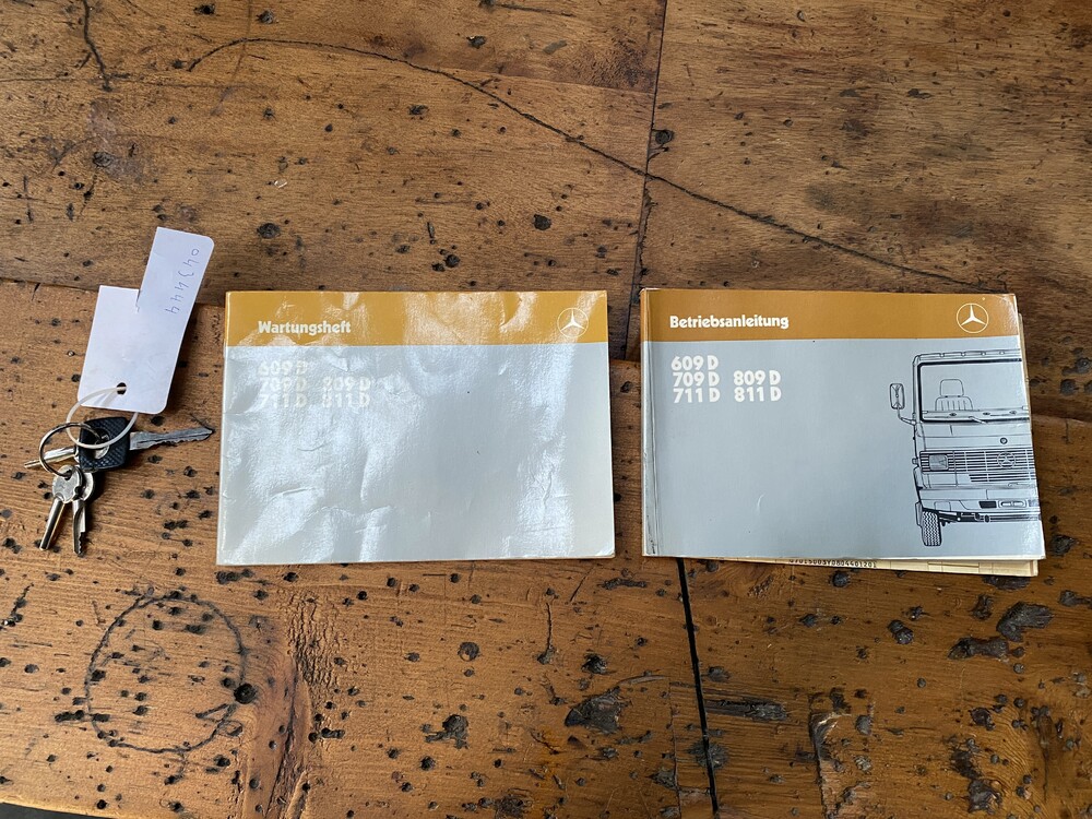 Mercedes-Benz 709D Fire Truck 93hp 1988, BX-12-LK.