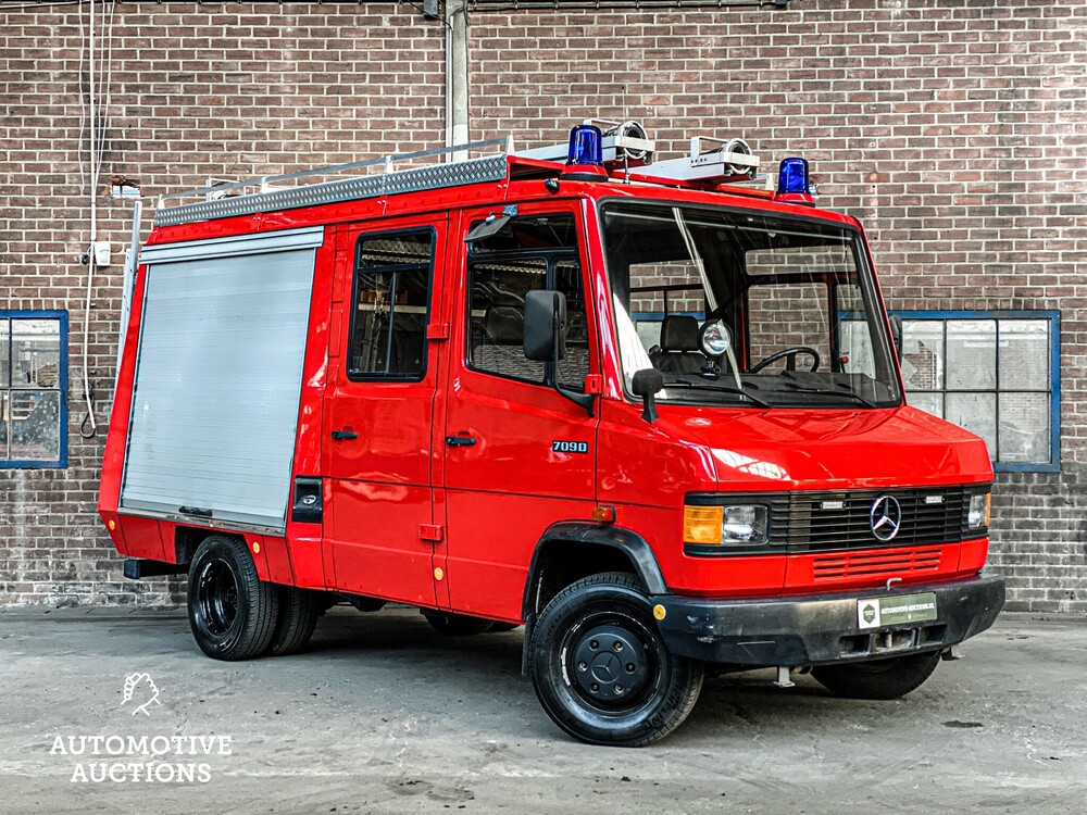 Mercedes-Benz 709D Fire Truck 93hp 1988, BX-12-LK.