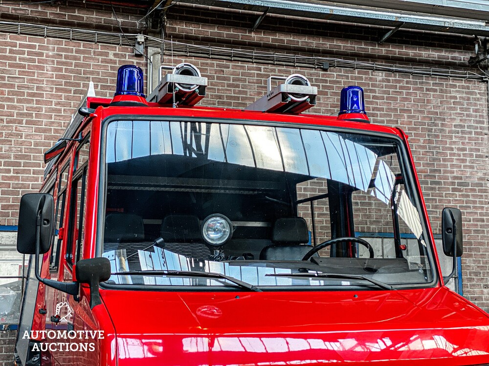 Mercedes-Benz 709D Fire Truck 93hp 1988, BX-12-LK.
