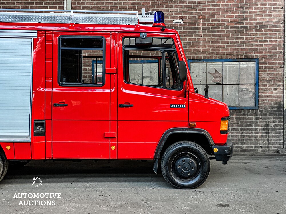 Mercedes-Benz 709D Fire Truck 93hp 1988, BX-12-LK.
