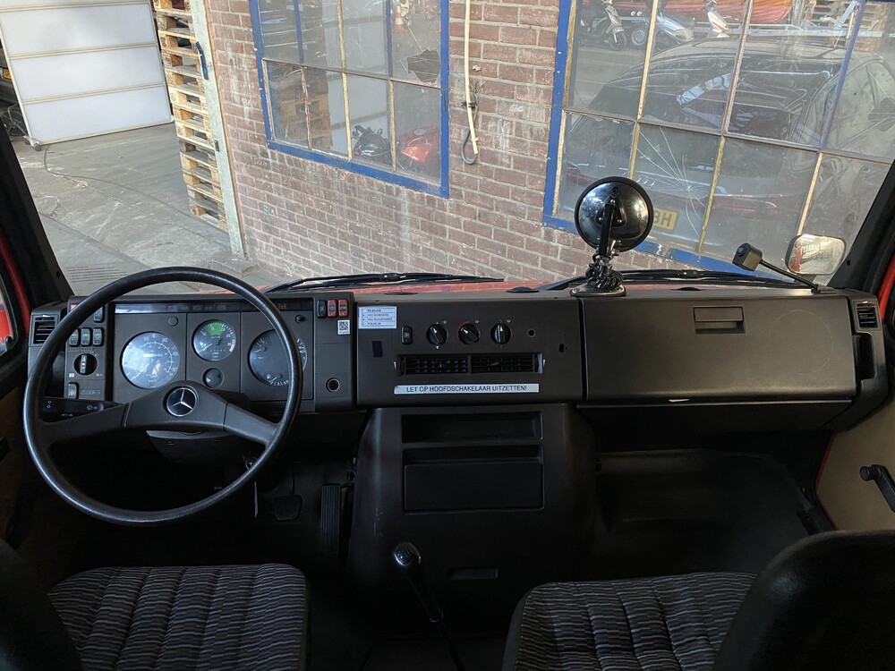 Mercedes-Benz 709D Fire Truck 93hp 1988, BX-12-LK.