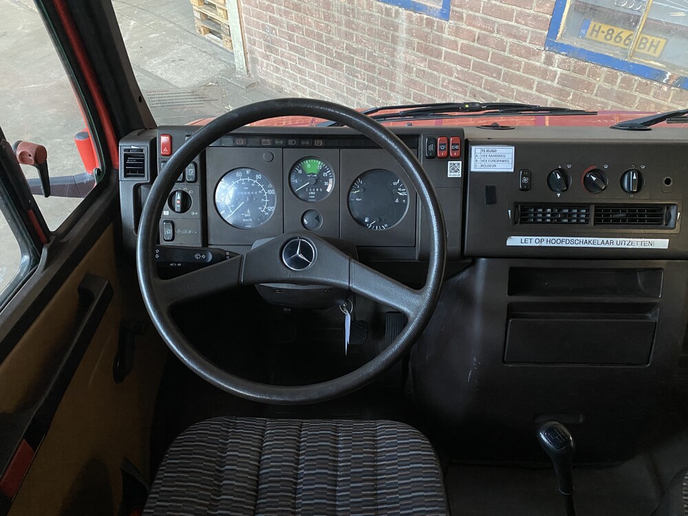 Mercedes-Benz 709D Fire Truck 93hp 1988, BX-12-LK.